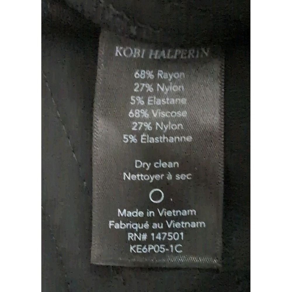 Kobi Halperin Rylee Black Knit Pants Size 6 - NWT - Picture 10 of 12